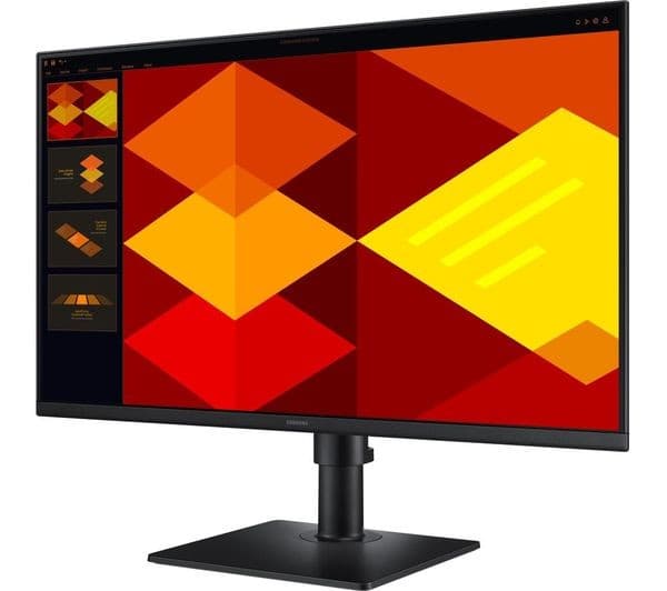 SAMSUNG LS24D400GAUXXU S4 Full HD 24" 100Hz IPS LCD Monitor - Black - Image 3