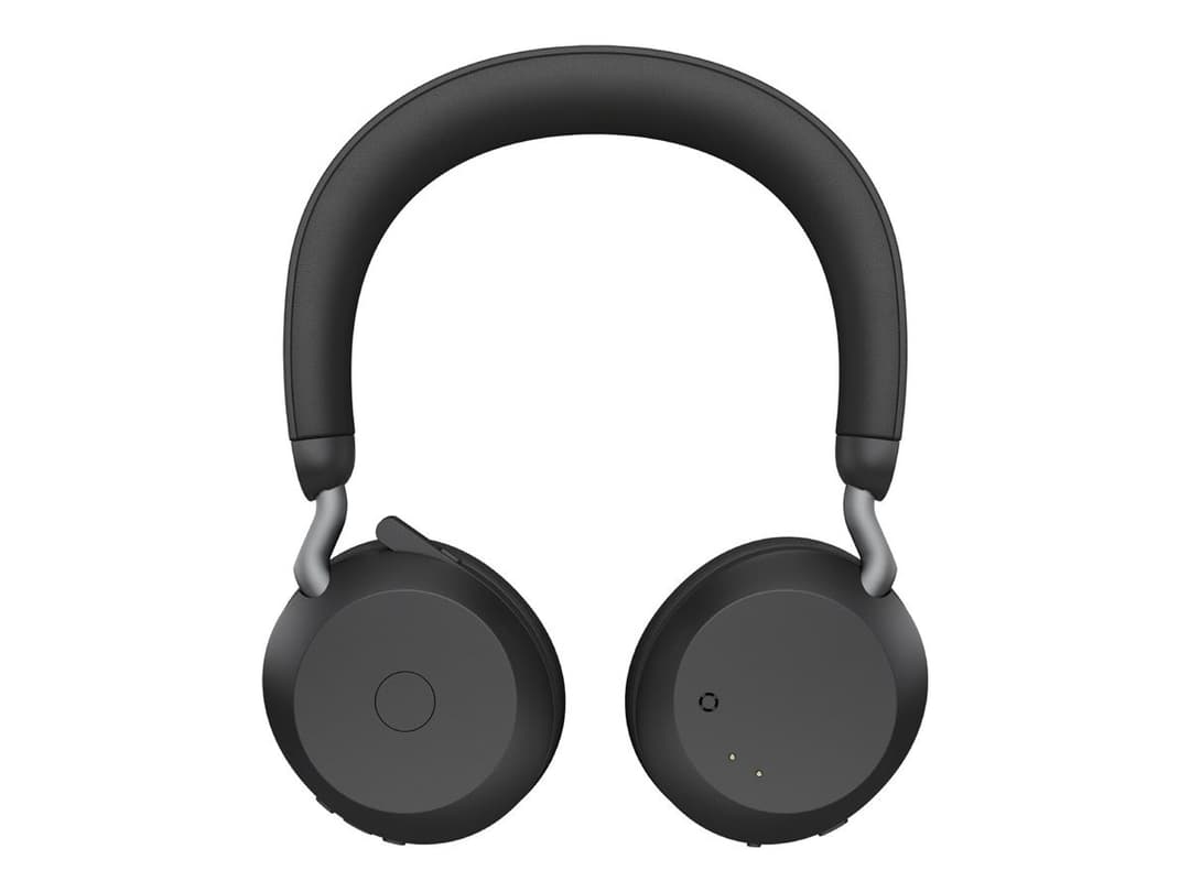 Jabra Evolve2 75 USB-C UC Stereo Headset - Black - Image 1
