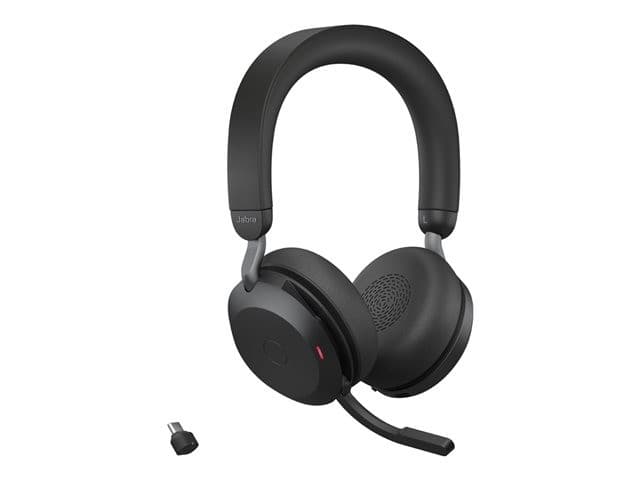 Jabra Evolve2 75 USB-C UC Stereo Headset - Black - Image 5