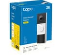 TP-LINK Tapo D210 2K 3 MP WiFi Battery Video Doorbell with Chime - White thumbnail 2