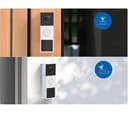 TP-LINK Tapo D210 2K 3 MP WiFi Battery Video Doorbell with Chime - White thumbnail 9