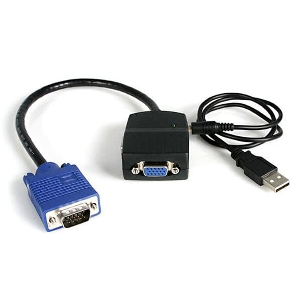 StarTech.com 2 Port VGA Video Splitter - USB Powered - Image 1