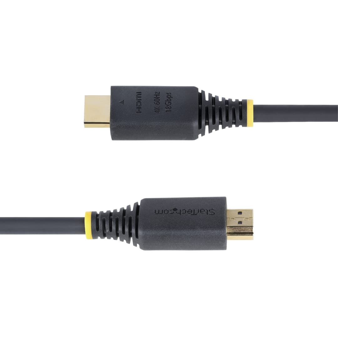 StarTech.com 3m (10ft) Premium Certified High Speed HDMI Cable, 4K 60Hz/1440p 144Hz, HDR10/HDCP 2.2/ARC, 18Gbps, UHD HDMI 2.0 Cord for TV/Monitor/Display, TPE Jacket - Image 4