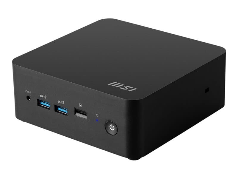 MSI Cubi NUC 1M I7 150U BB Barebone Mini PC - Intel Core 7 150U 1.8 GHz - NO RAM (0 GB), NO Storage (no HDD), NO OS