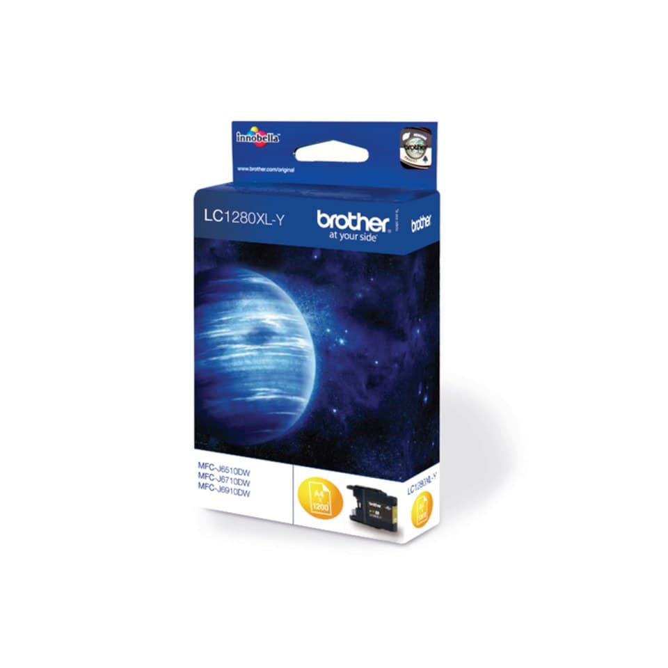 Brother LC1280XL High Yield Ink Cartridge - Yellow - Image 2