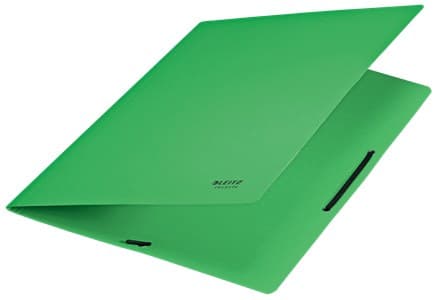 Leitz Recycle Card Folder with Elastic Bands A4 (Pack of 10) - Green - Image 2