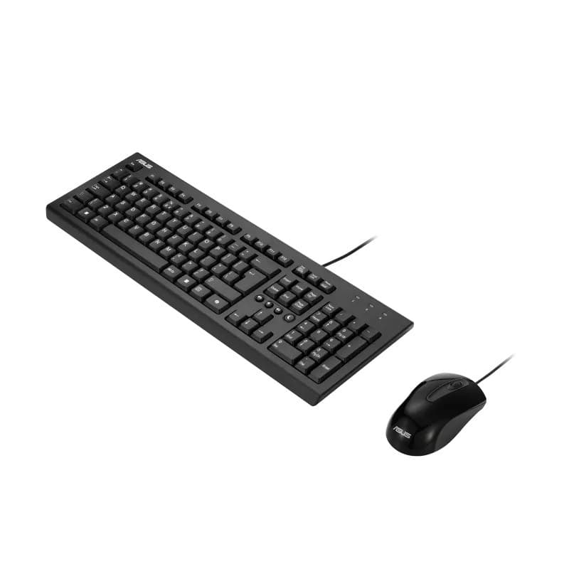 ASUS U2000 Universal Wired USB Keyboard & Mouse Combo - Image 2