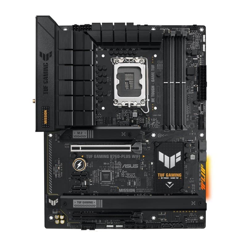 ASUS TUF Gaming B760-Plus WIFI DDR5 Intel B760 LGA 1700 ATX Motherboard - Image 1