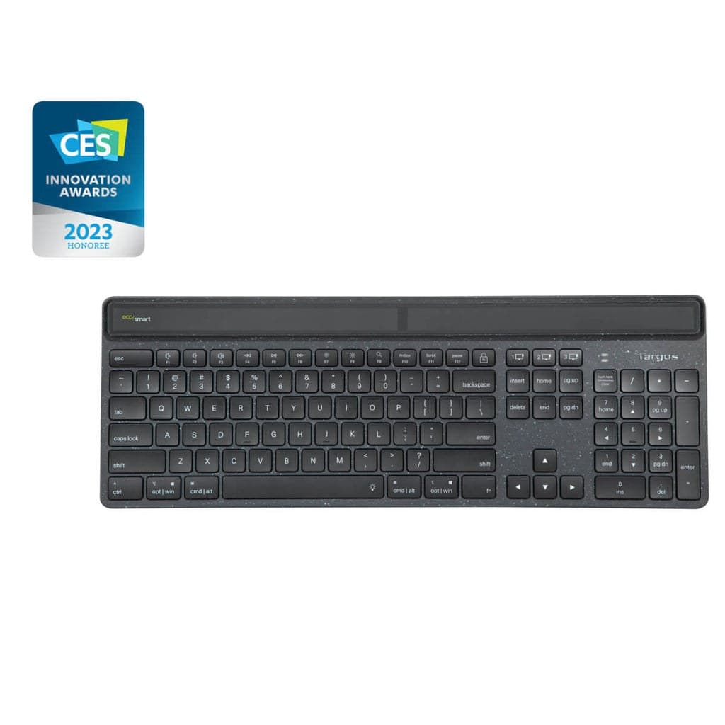 Targus EcoSmart AKB868UK keyboard Universal Bluetooth QWERTY UK English Black - Image 2