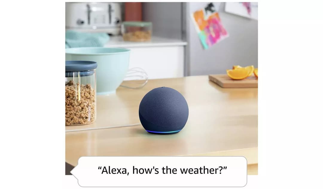 Amazon Echo Dot 5th Gen Smart Speaker Glacier White - Image 3