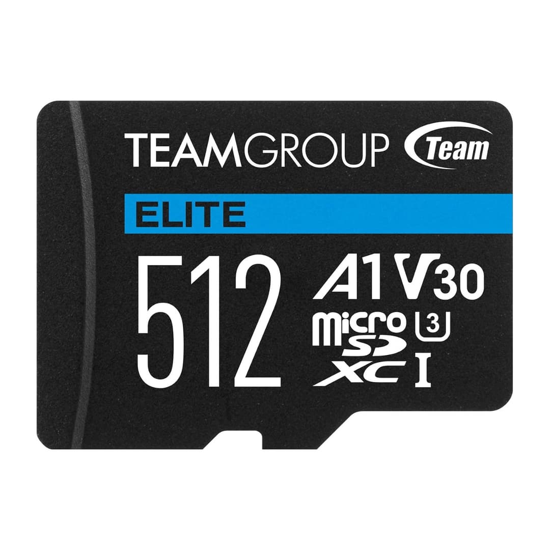Team Group ELITE Micro SDXC UHS-I U3 V30 A1 512GB Memory Card - Image 1