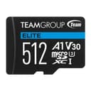 Team Group ELITE Micro SDXC UHS-I U3 V30 A1 512GB Memory Card thumbnail 1