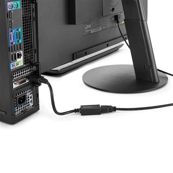 StarTech.com DisplayPort to HDMI Adapter - DP 1.2 to HDMI Video Converter 1080p - DP to HDMI Monitor/TV/Display Cable Adapter Dongle - Passive DP to HDMI Adapter - Latching DP Connector - Image 4