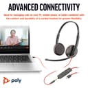 Poly Blackwire 3225 Stereo USB-C Headset thumbnail 4