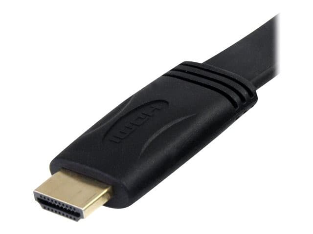 StarTech HDMM5MFL 5m Flat High Speed HDMI Cable with Ethernet 4K 30Hz Black