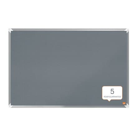 Nobo Premium Plus Felt Notice Board 900x600mm Grey - Image 4