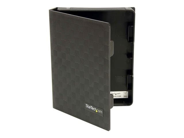 StarTech HDDCASE25BK 2.5in Anti-Static HDD Protector Case Black 3 Pack