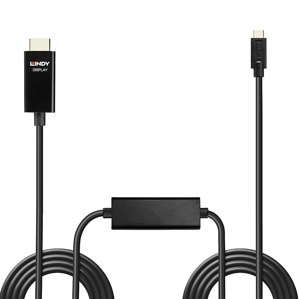 Lindy 5m USB Type C to HDMI 4K60 Adapter Cable with HDR - Image 2
