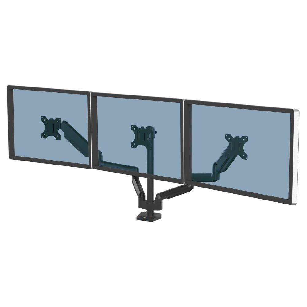 Fellowes 8042601 Platinum Series Triple Monitor Arm - Image 1