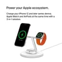 Belkin BoostCharge Pro 3-in-1 Wireless Charging Stand with MagSafe 15W White thumbnail 2