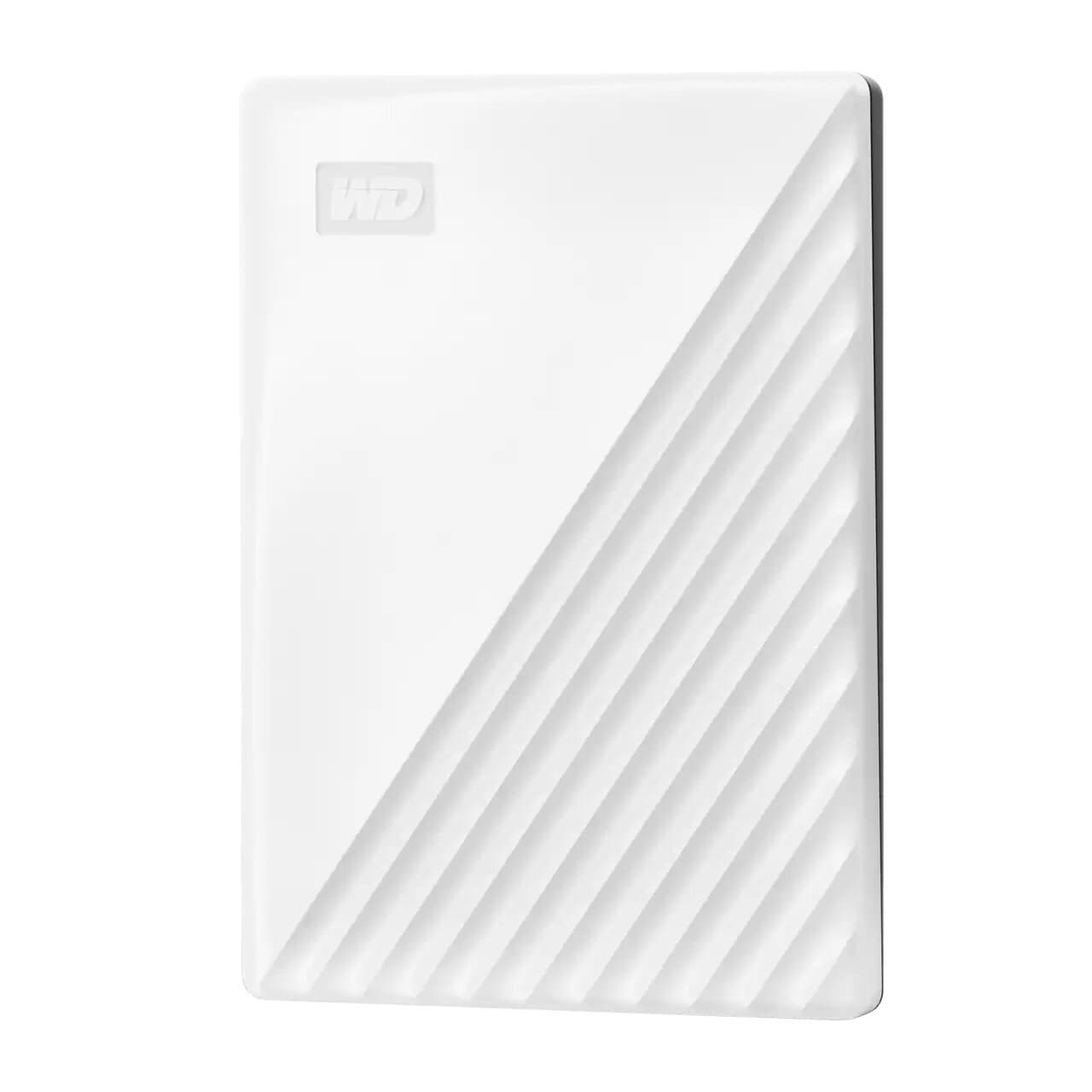 WD My Passport 2TB Portable Hard Drive - White
