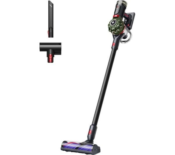 DYSON V8 Cyclone Cordless Bagless Vacuum Cleaner - Black & Green - Image 1