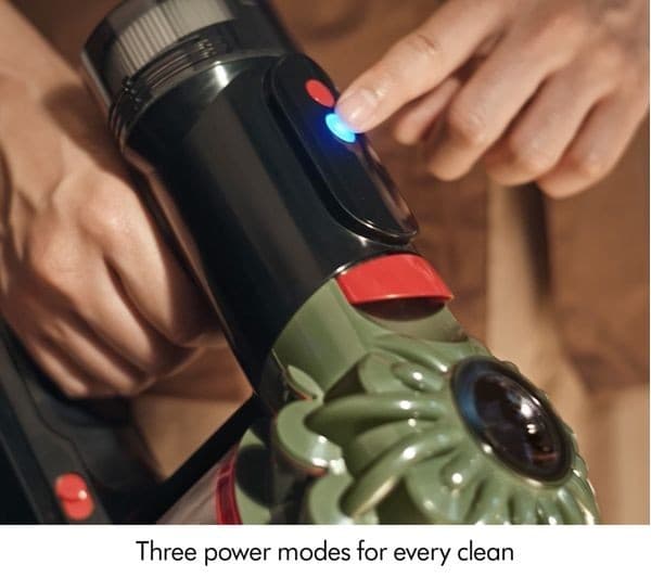 DYSON V8 Cyclone Cordless Bagless Vacuum Cleaner - Black & Green - Image 3