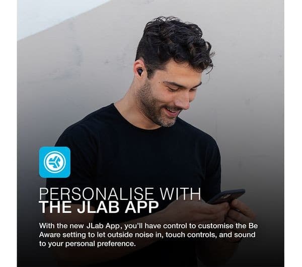 JLab JBuds Mini True Wireless Bluetooth Earbuds - Black - Image 2