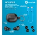 JLab JBuds Mini True Wireless Bluetooth Earbuds - Black thumbnail 3