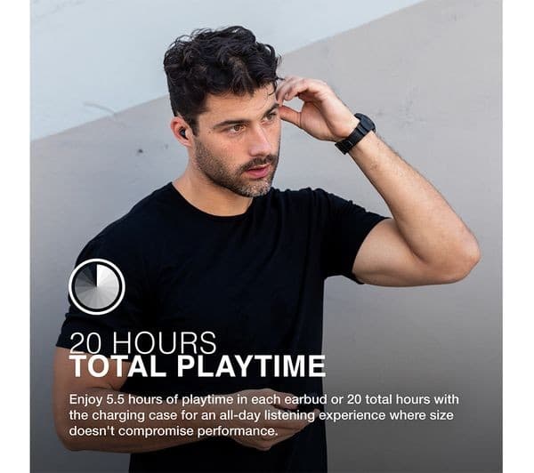 JLab JBuds Mini True Wireless Bluetooth Earbuds - Black - Image 5