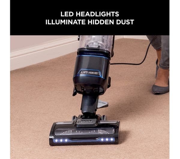 Shark NV602UK Lift-Away Upright Vacuum Cleaner Silver - Image 9
