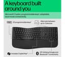HP 680 Comfort Dual-Mode Wireless Keyboard (8T6L8AA) - Black thumbnail 10