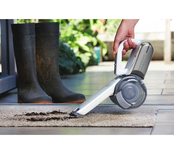 BLACK+DECKER 18V Cordless Dustbuster Compact Pivot PV1820L-GB Handheld Vacuum Cleaner - Dark Titanium - Image 2