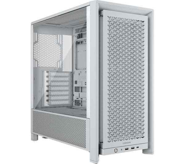 Corsair FRAME 4000D RS ATX Mid-Tower PC Case - White