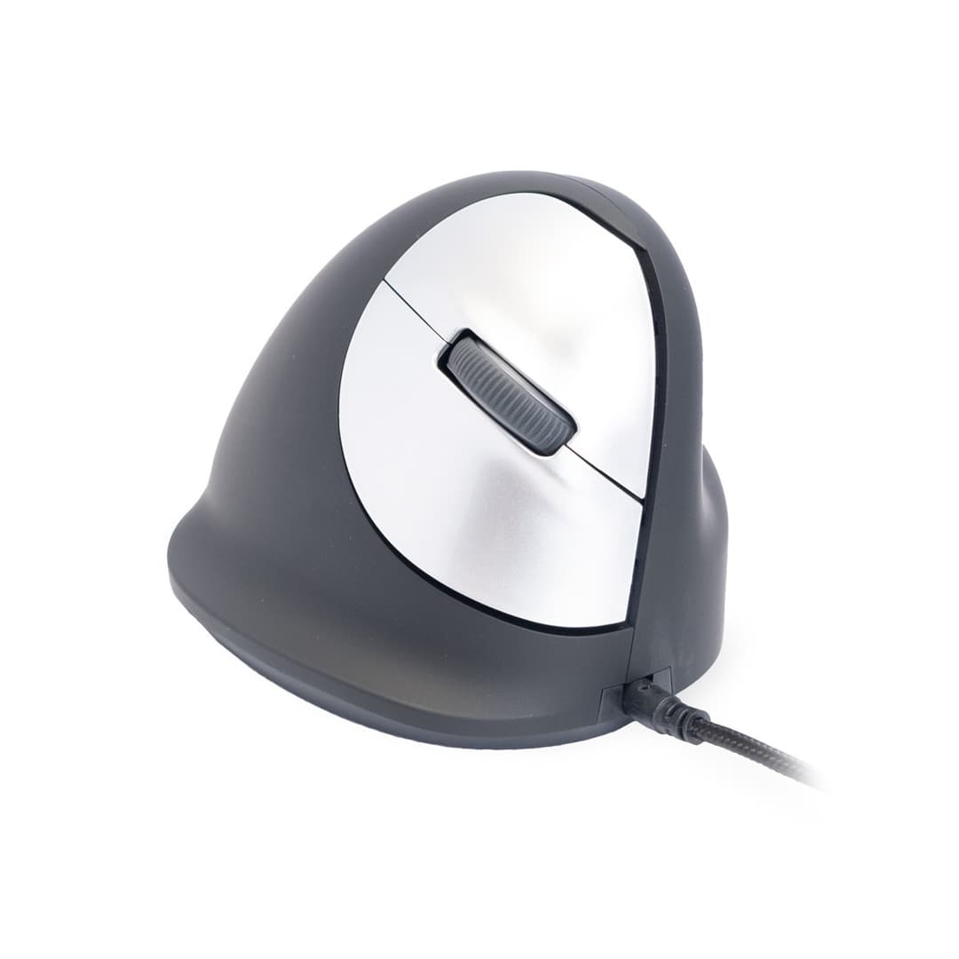 R-Go Tools HE Break Ergonomic Vertical Mouse Right-handed Black - Large Wired - Image 3