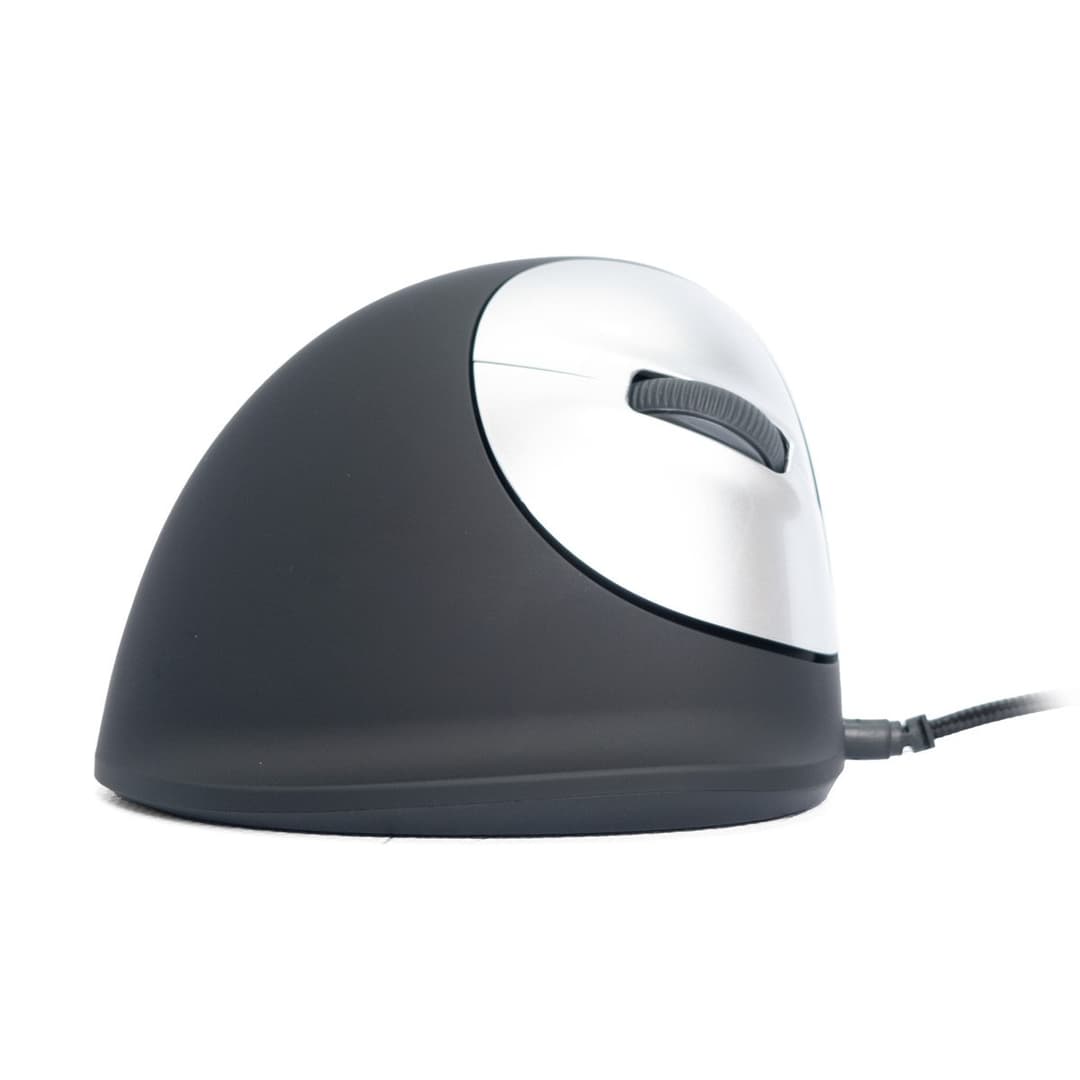 R-Go Tools HE Break Ergonomic Vertical Mouse Right-handed Black - Large Wired - Image 4