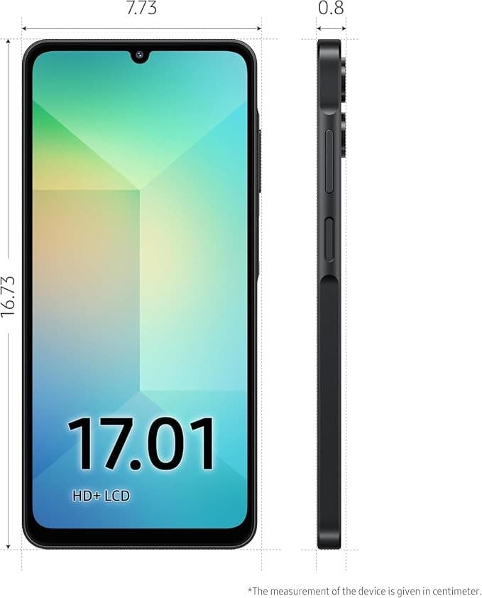 Samsung Galaxy A06 4GB RAM 64GB Black - Image 3