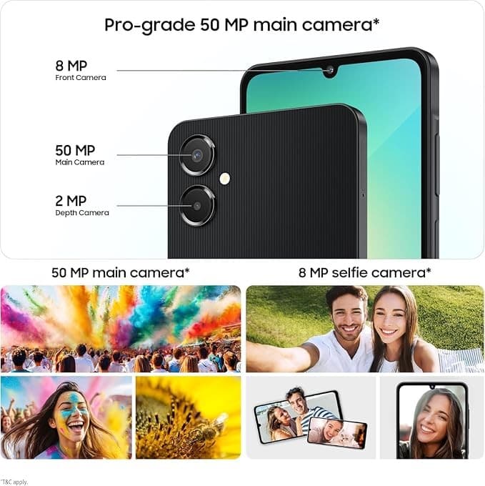 Samsung Galaxy A06 4GB RAM 64GB Black - Image 6