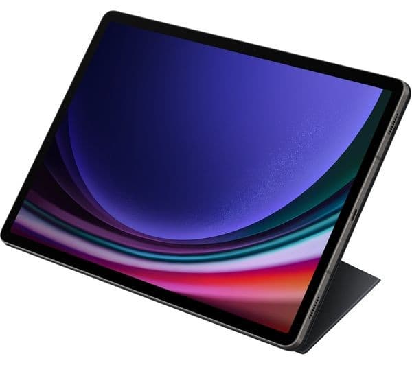 Samsung Galaxy Tab S9+ / S9 FE+ / S10+ Smart Book Cover - Black - Image 5