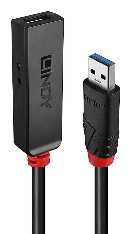 Lindy 15m USB 3.0 Active Extension Slim - Image 2