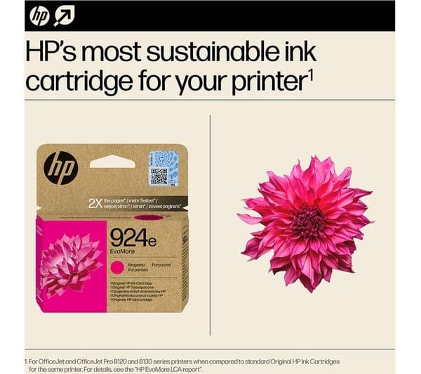 HP 924e EvoMore Magenta Ink Cartridge - Image 2