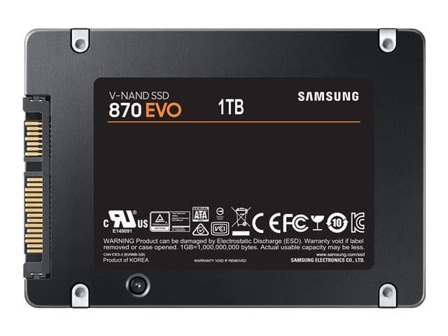 Samsung 870 EVO 1TB 2.5" SATA III Internal SSD - Image 4