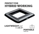 Fellowes I-Spire Series Quick Lift Laptop Stand 8212001 - Black thumbnail 5