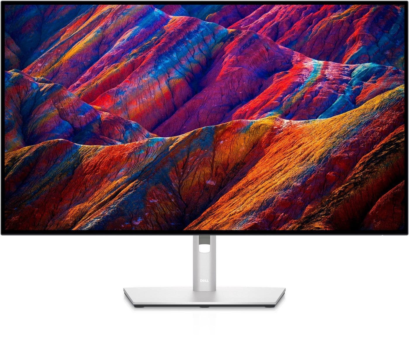 Dell UltraSharp U3223QE 31.5-inch 4K UHD IPS Black USB-C Hub Monitor, 3840 x 2160, Silver