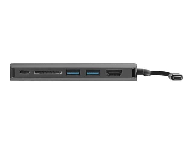 StarTech DKT30CSDHPD3 USB-C Docking Station 4K HDMI 2x USB-A 3.0 SD Card Reader Gigabit Ethernet Space Grey - Image 2