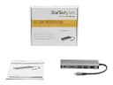 StarTech DKT30CSDHPD3 USB-C Docking Station 4K HDMI 2x USB-A 3.0 SD Card Reader Gigabit Ethernet Space Grey thumbnail 5