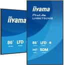 iiyama ProLite LH8675UHS-B2AG 86" (85.6", 2.17 m) Digital Signage Flat Panel LCD, 4K Ultra HD, 500 cd/m², Wi-Fi, Built-in Processor, Android 11, 24/7, Black thumbnail 1