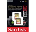 SANDISK Extreme Plus Ultra Performance Class 10 SDHC Memory Card - 32 GB, Twin Pack thumbnail 1