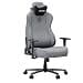Anda Seat Novis Max Gaming Chair for Adults - Large Reclining Video Game Chairs, Linen Fabric Ergonomic Gaming Chair, Heavy Duty Back Lumbar Support - Grey Fabric Computer Chairs for Home & Work - Image 2