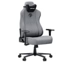 Anda Seat Novis Max Gaming Chair for Adults - Large Reclining Video Game Chairs, Linen Fabric Ergonomic Gaming Chair, Heavy Duty Back Lumbar Support - Grey Fabric Computer Chairs for Home & Work thumbnail 3
